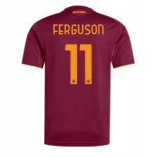 AS Roma Evan Ferguson #11 Hemmatröja 2025-26 Korta ärmar